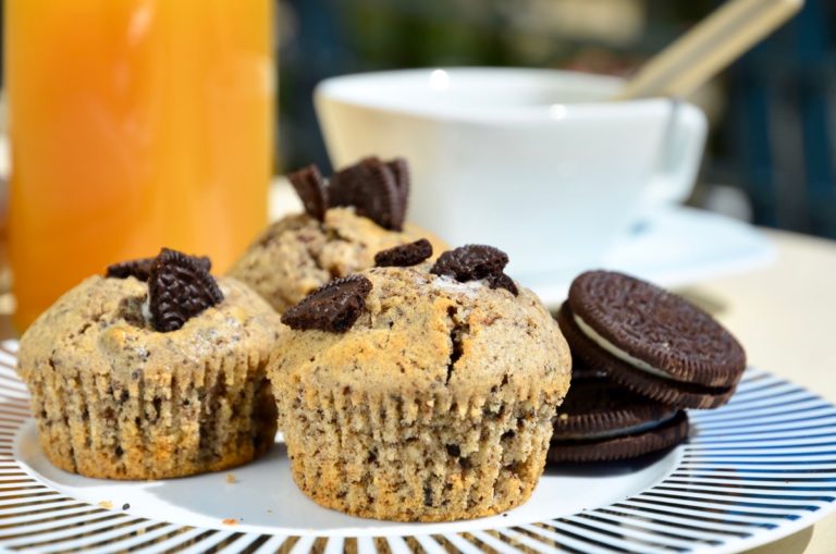 Muffins med chokladbitar Recept Matskafferiet