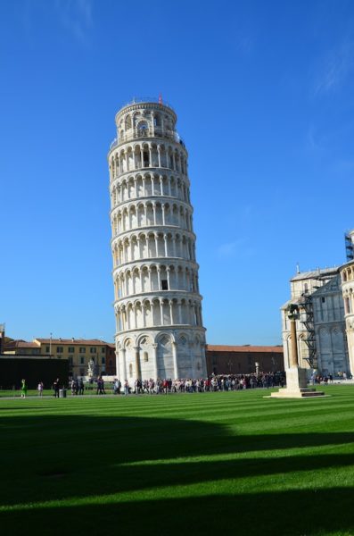 Lutande Tornet i Pisa