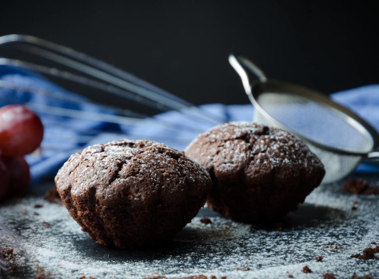 Muffins med chokladbitar Recept Matskafferiet